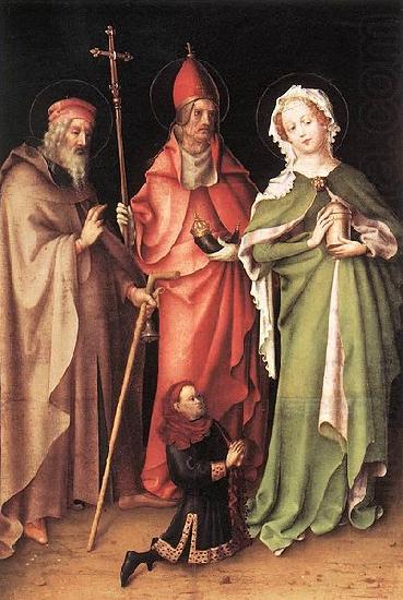 Saints Quirinus of Neuss, Stefan Lochner